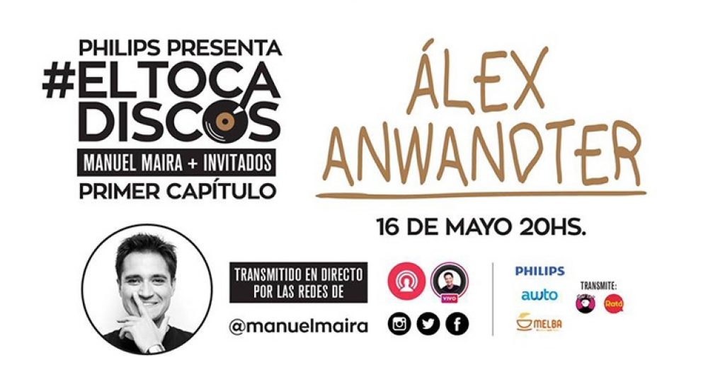 Header El Tocadiscos producido y conducido por Manuel Maira