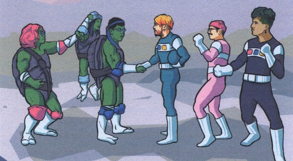 Confio En Tus Amigos split Estoy Bien crossover